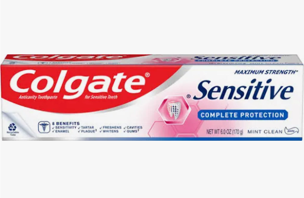 Colgate Sensitive Mint Clean 6 Oz.