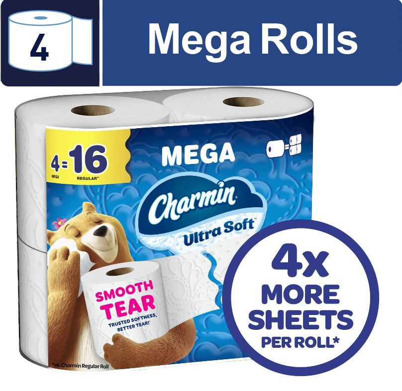 Charmin 4=16 Ultra Soft