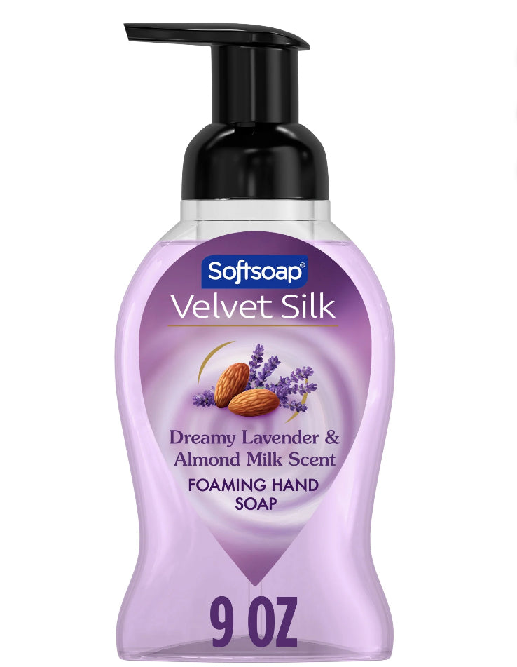 Softsoap 9 Oz Foaming Hand Soap Lavender & Almond Milk