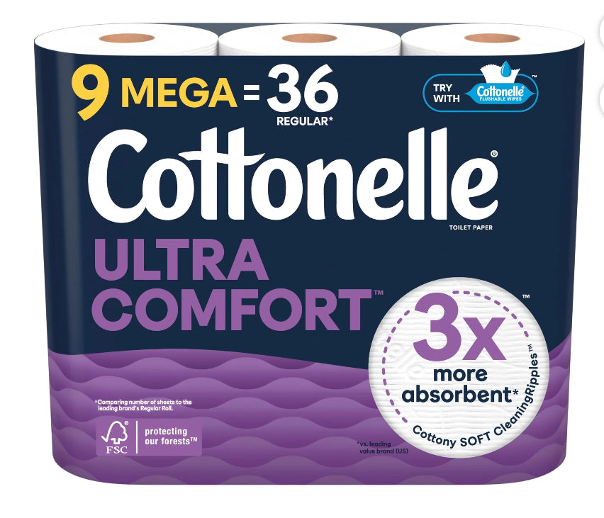 Cottonelle 9=36 Ultra Soft