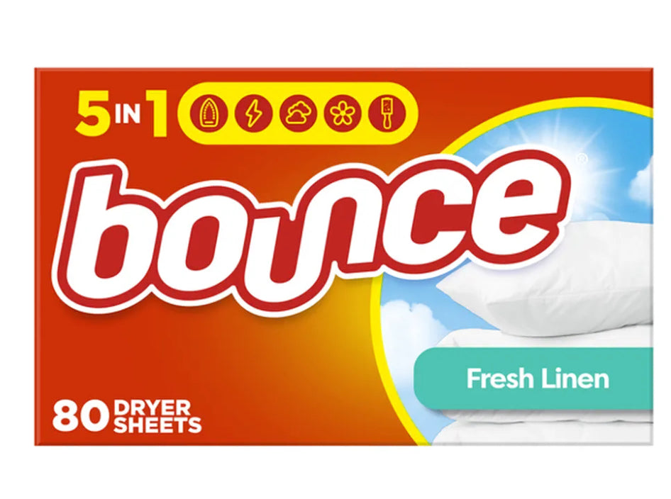 Bounce Fresh Linen Dryer Sheet 80 Ct.