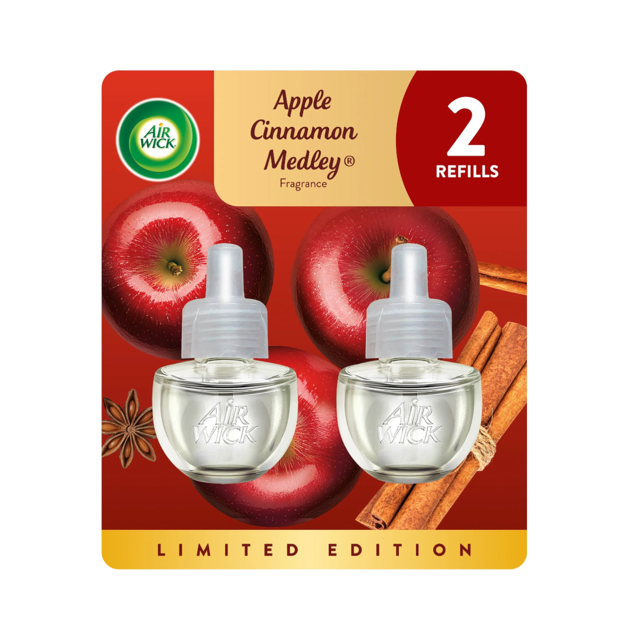 Air Wick Apple Cinnamon Medley 2 Ct. Refill