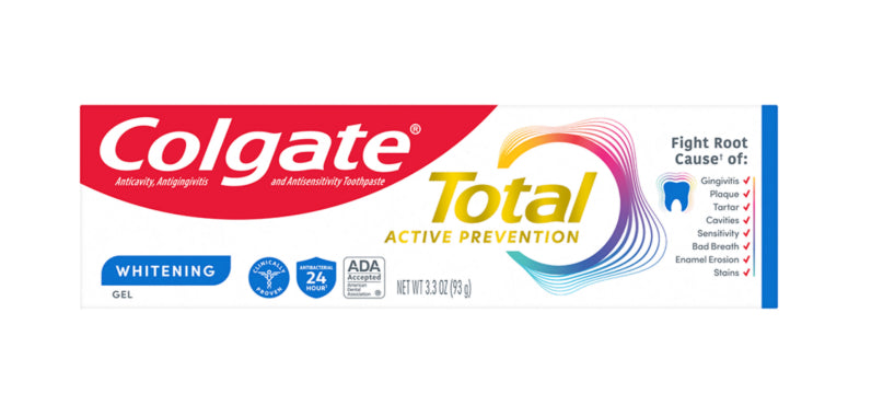 Colgate Total Whitening 3.3 Oz