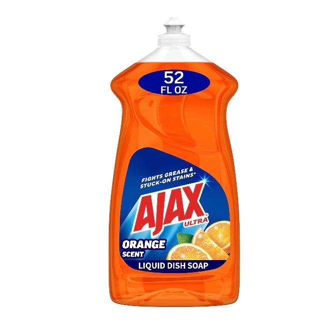 Ajax Dish Washing Liquid Orange 52 Oz.
