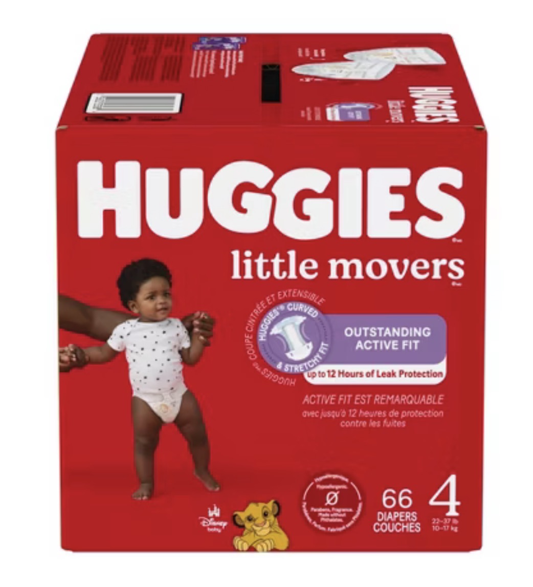 Huggies Little Movers Sz. 4 66 Ct.