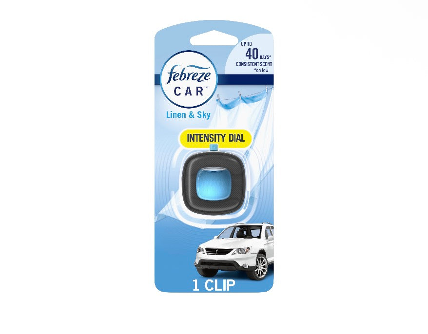 Febreze Linen & Sky Car Clip 1 Ct.