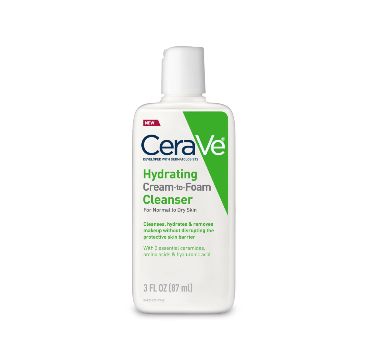 Cerave Hydrating Facial Cleanser 3 Oz.