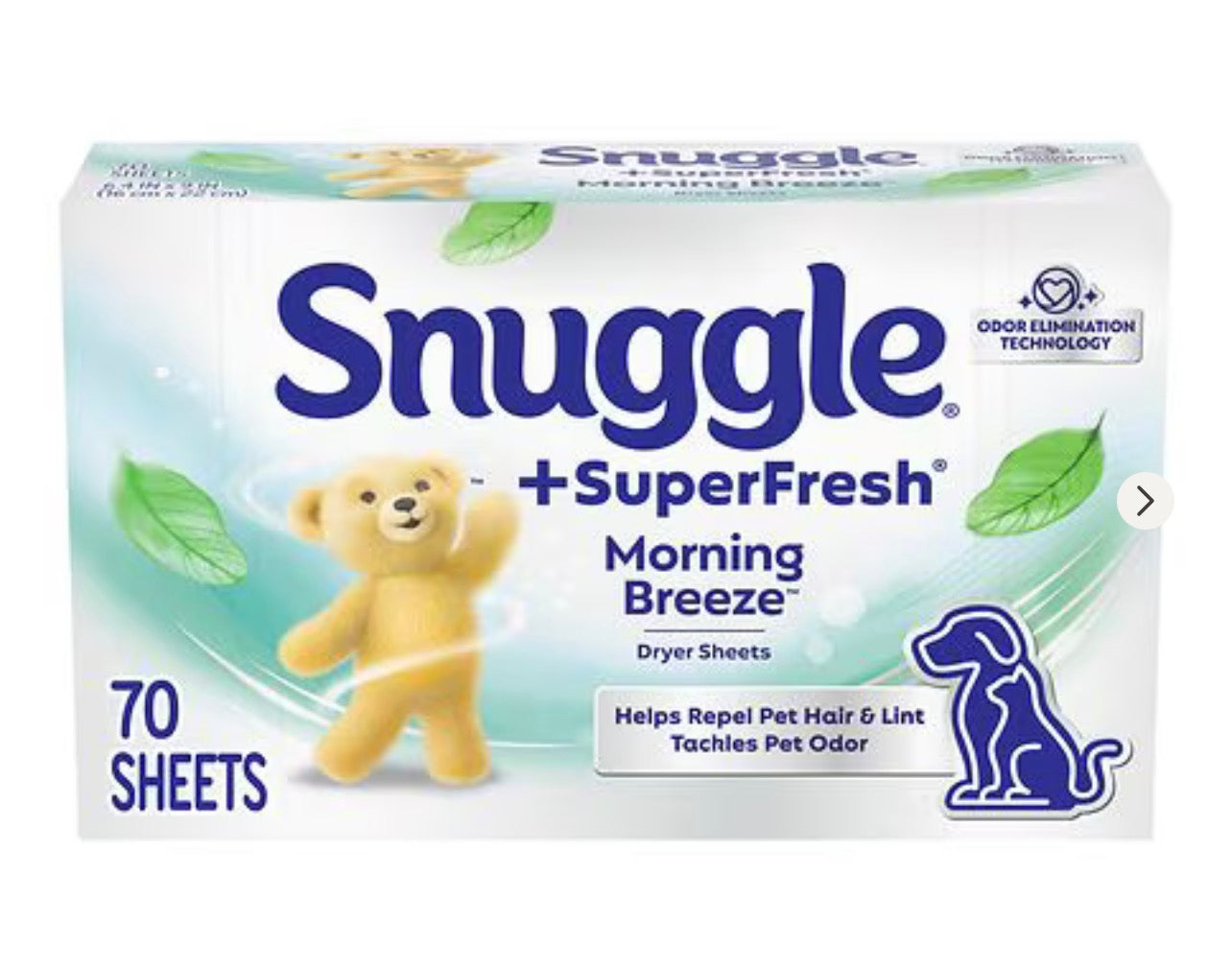 Snuggle Morning Breeze 70 Ct. Dryer Sheet