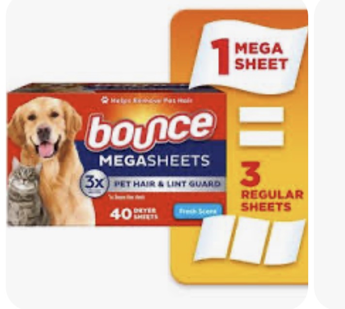 Bounce mega sheets 40 Ct.