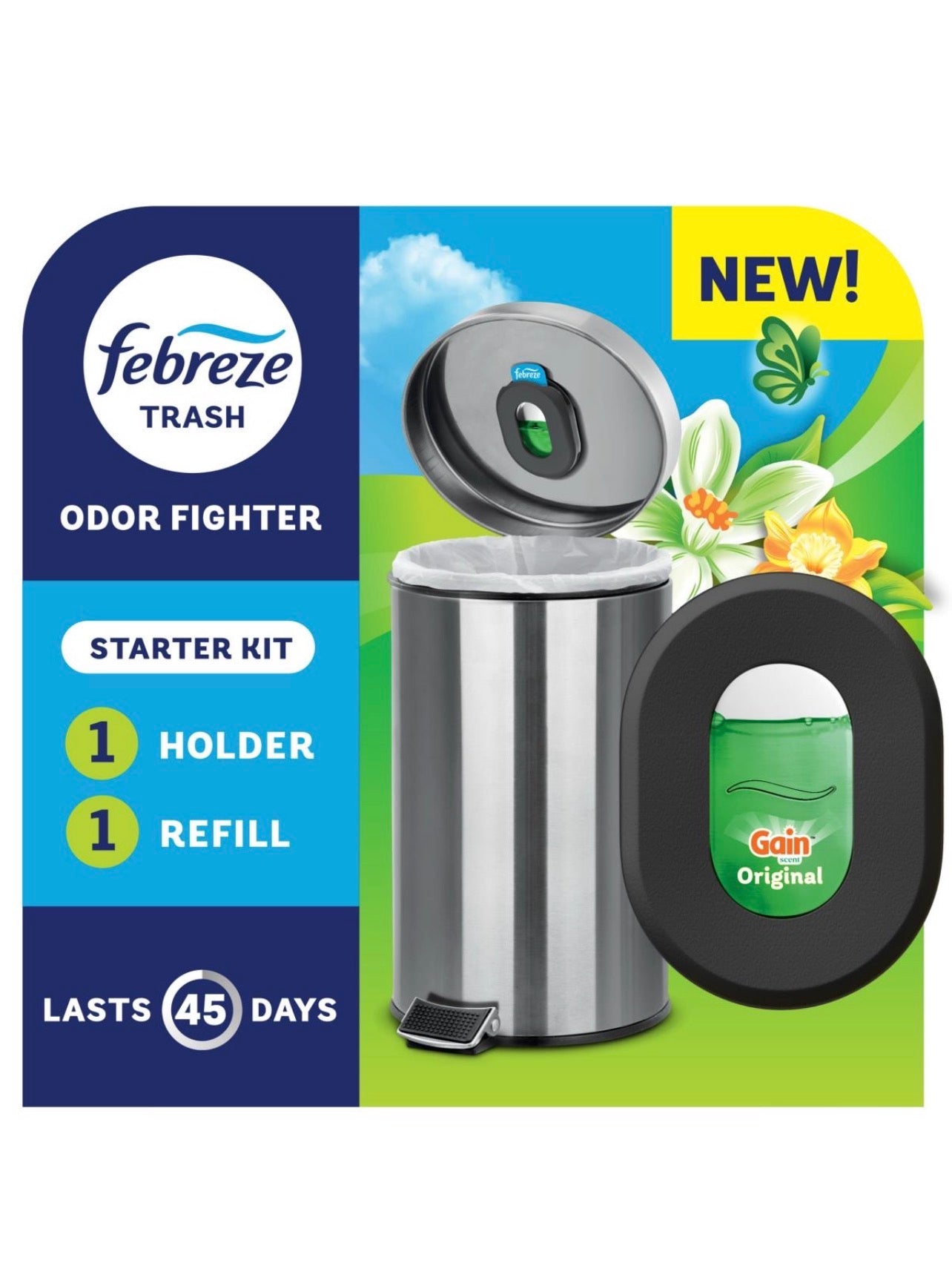 Febreze Trash Odor Fighter Gain