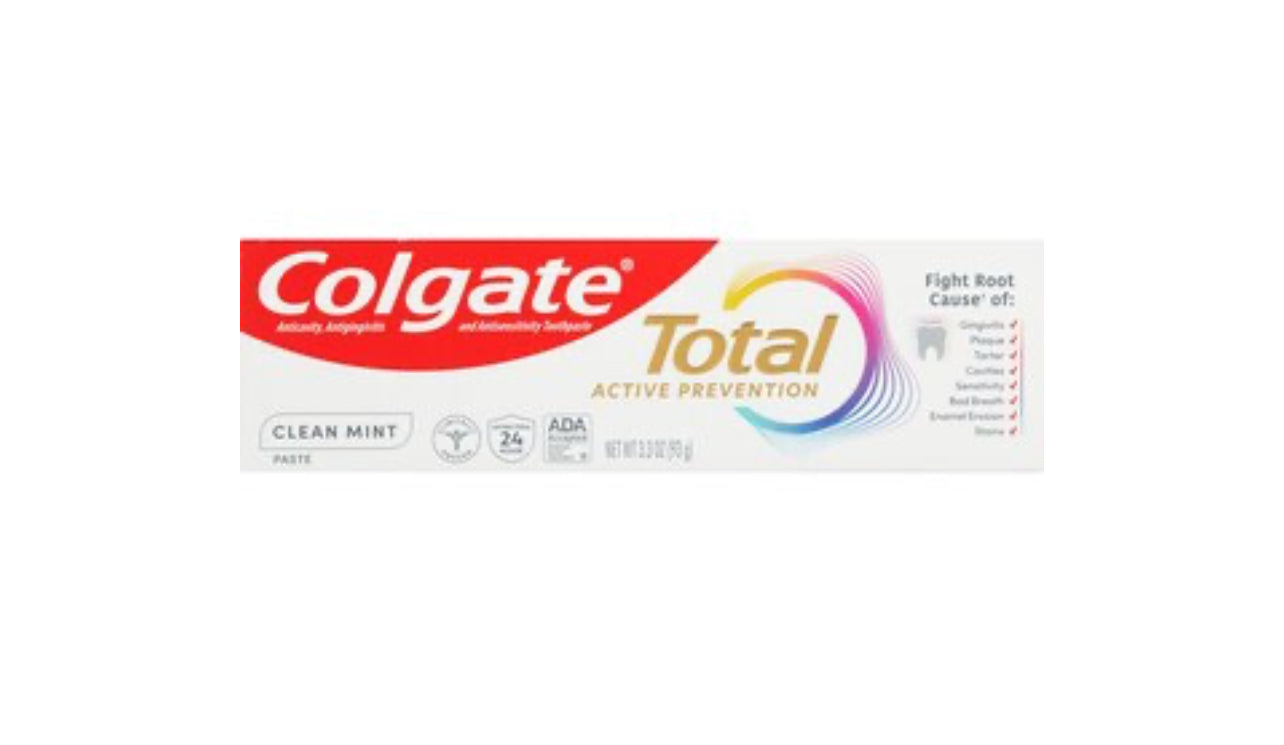 Colgate Total Whitening 3.3 Oz