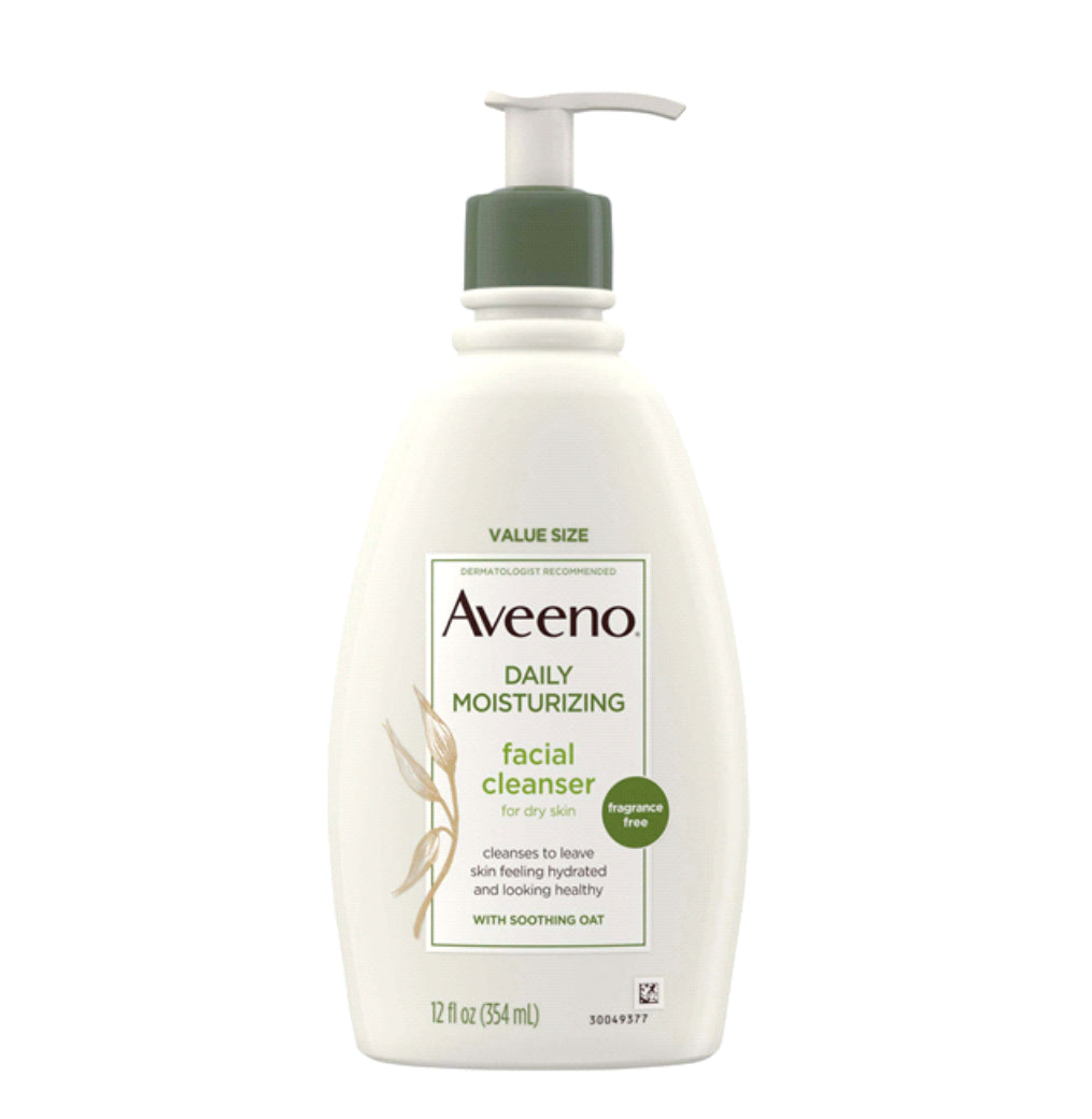 Aveeno Daily Moisturizing Face Cleanser 12 Oz.