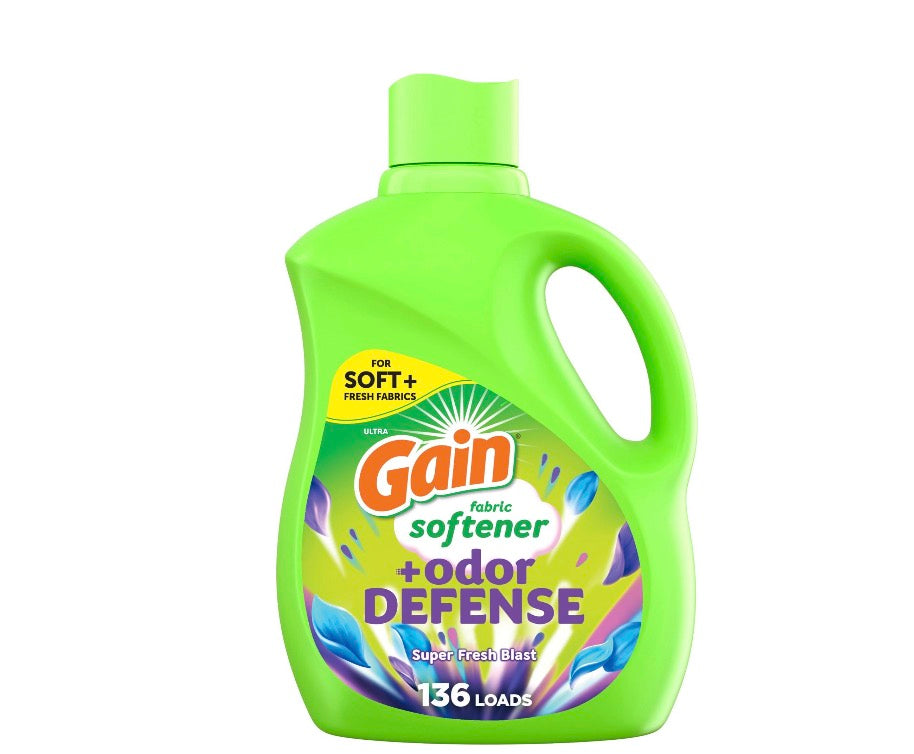 Gain Softener Odor Defense 100 Oz.