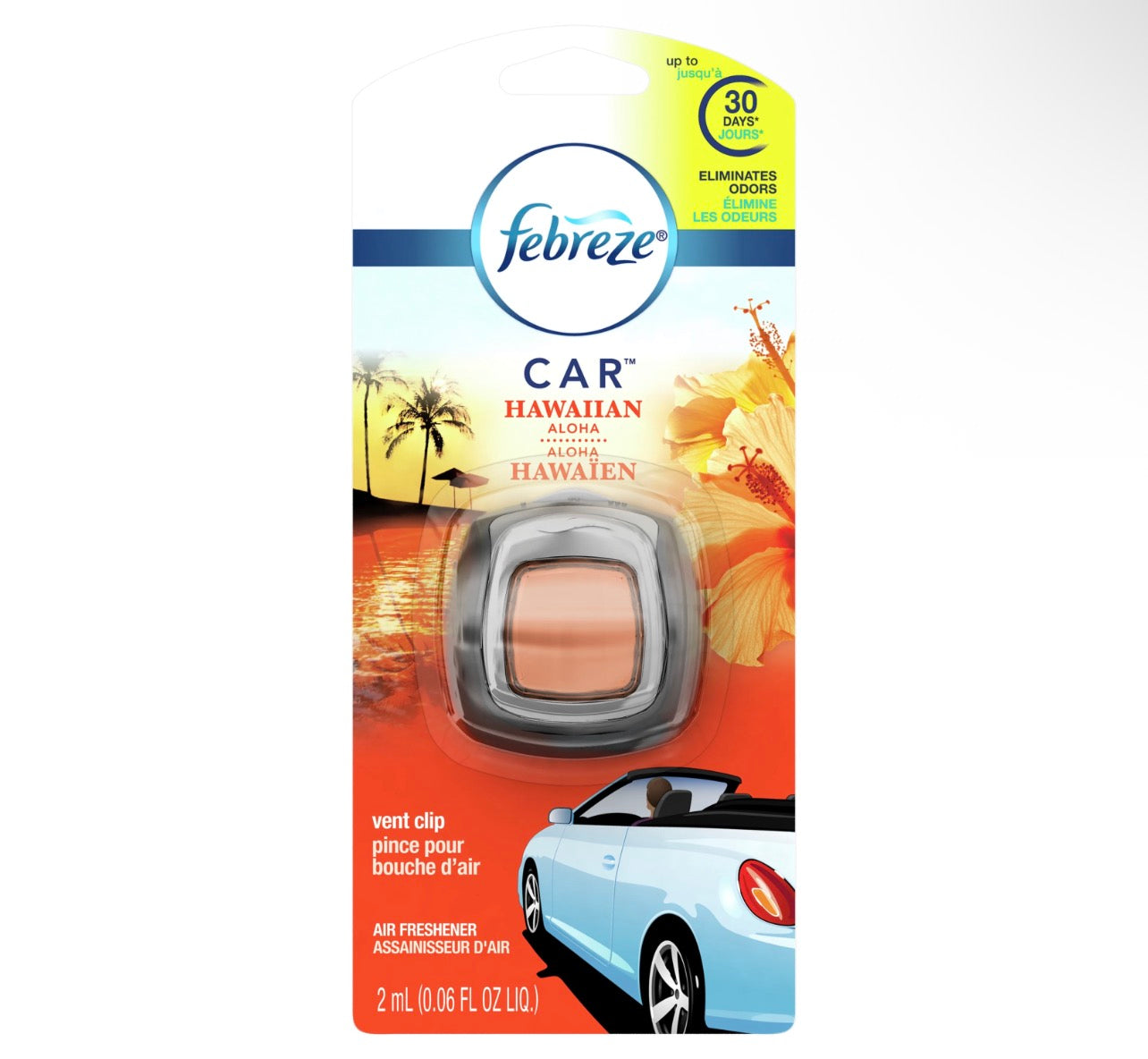 Febreze Hawaiian Aloha Car Clip 1 Ct.