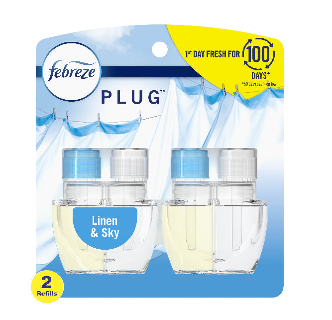 Febreze Plug In Linen & Sky Refill 2 Ct.