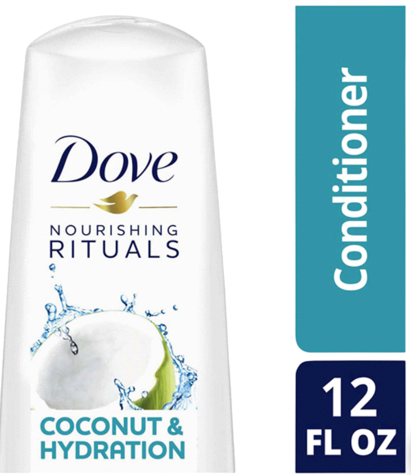 Dove Coconut Hydration Conditioner 12 Oz.