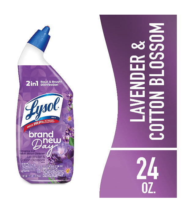 Lysol Lavender & Cotton Blossom Toilet Cleaner