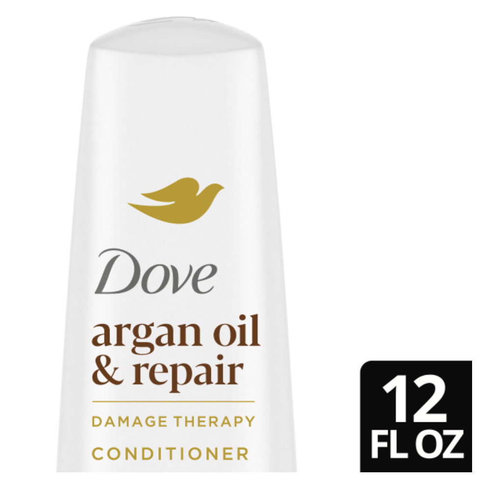 Dove Argan Oil Conditioner 12 Oz.